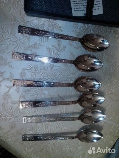 Мельхиоровые ложки чайные