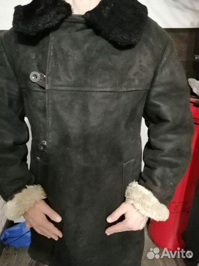 Тулуп мужской из овчины 54