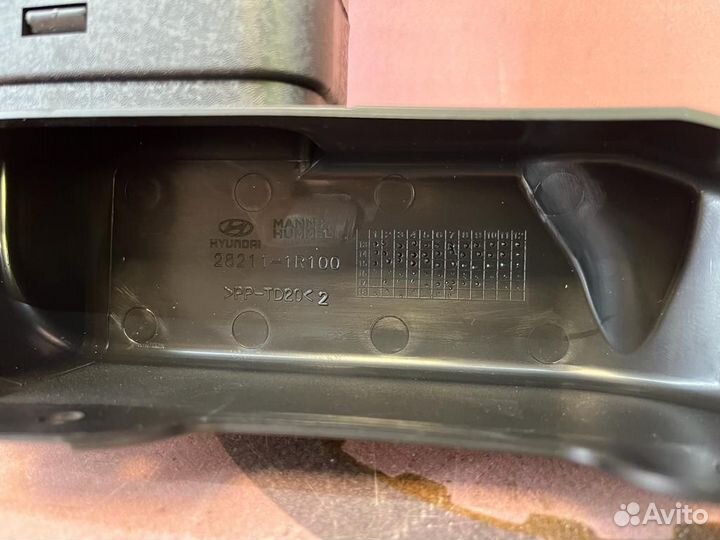 Воздухозаборник воздушного фильтра Solaris 2011-17