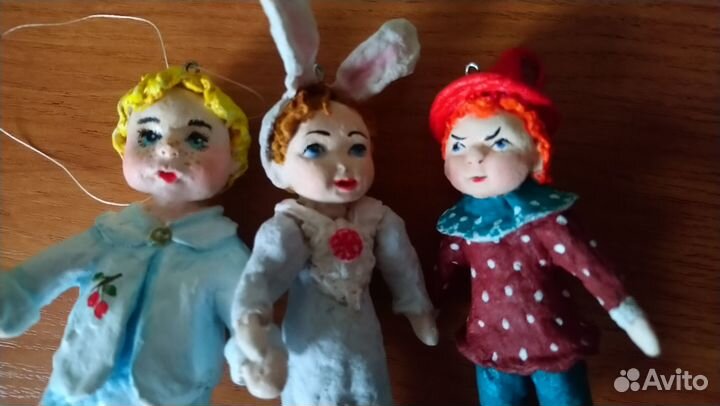 Ватные игрушки