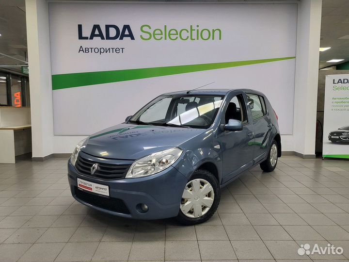 Renault Sandero 1.6 AT, 2011, 143 741 км