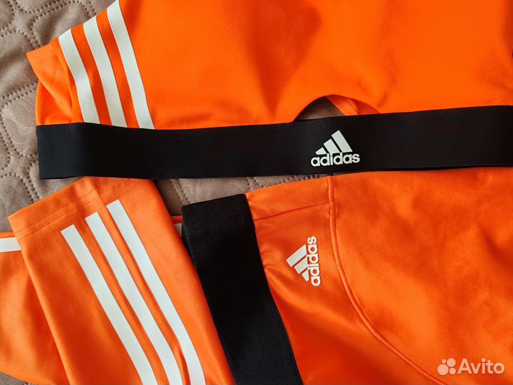 Спортивный костюм женский для зала и йоги adidas