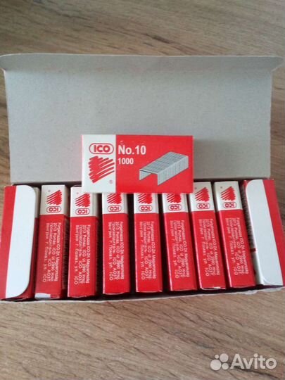 Скобы для степлера, канцелярские