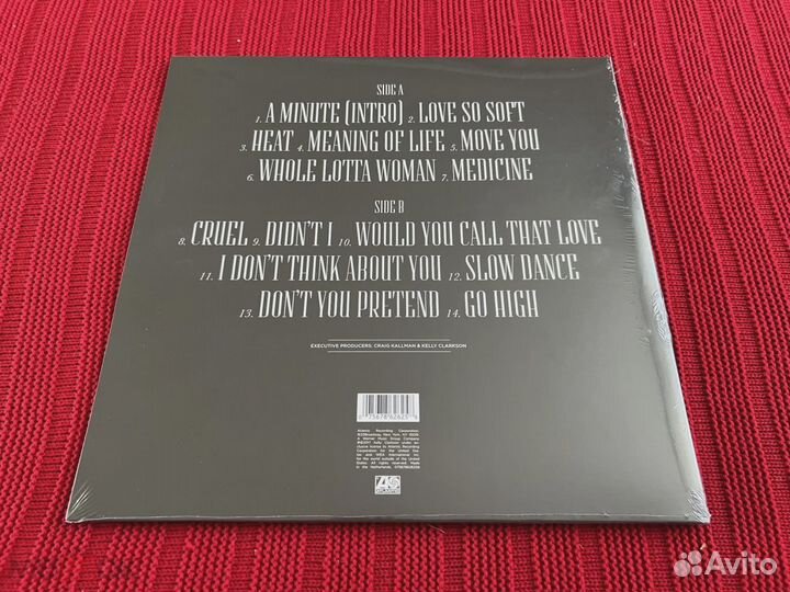 Kelly Clarkson Meaning Of Life LP clear vinyl