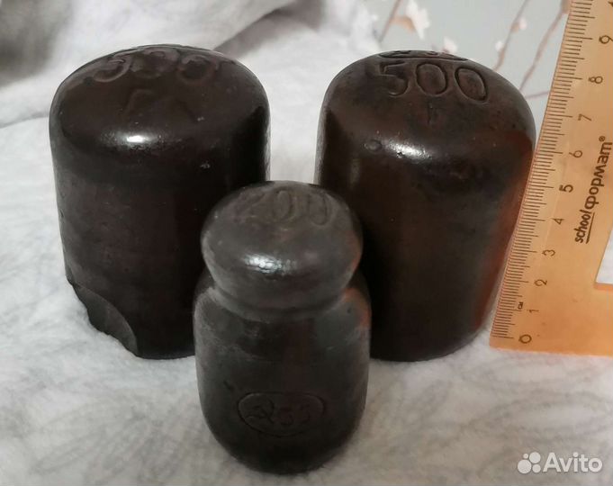 Керамические старинные гири