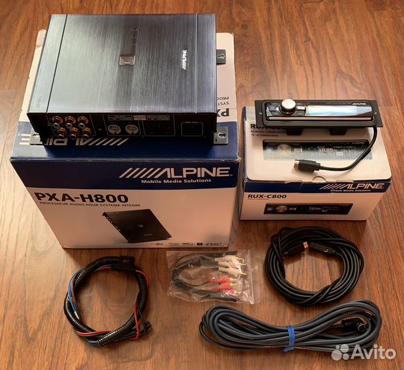 Alpine PXA H800+RUX C800