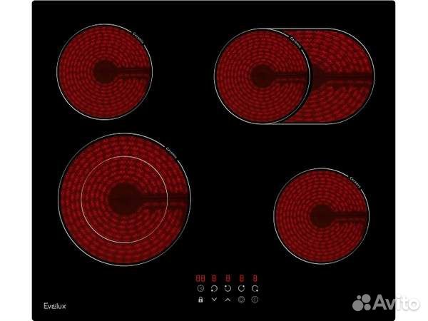 Варочная панель Evelux HEV 642 B электрическая