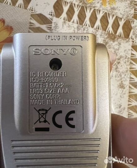 Диктофон Sony