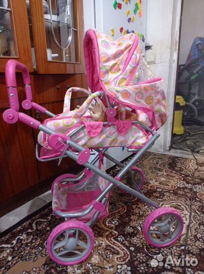 Коляска кукольная