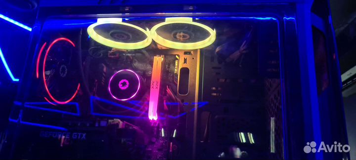 Водяное лхлаждение GameMax Iceberg 240 Rainbow