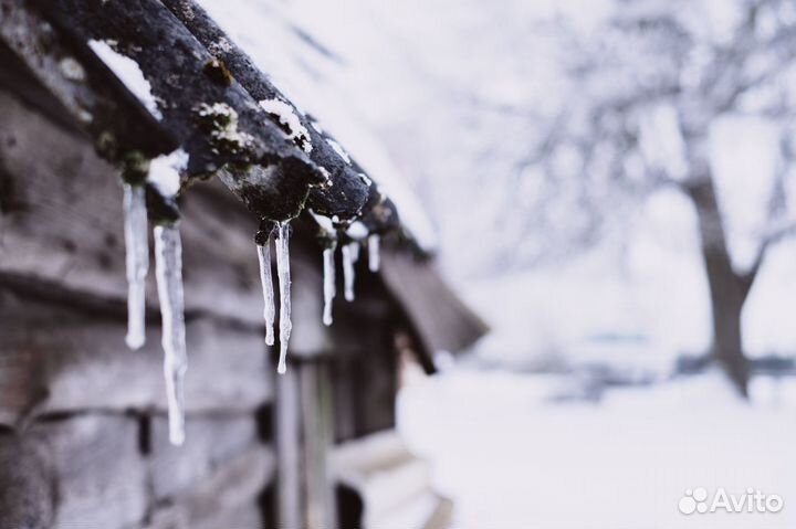 Очистка крыш от снега и наледи