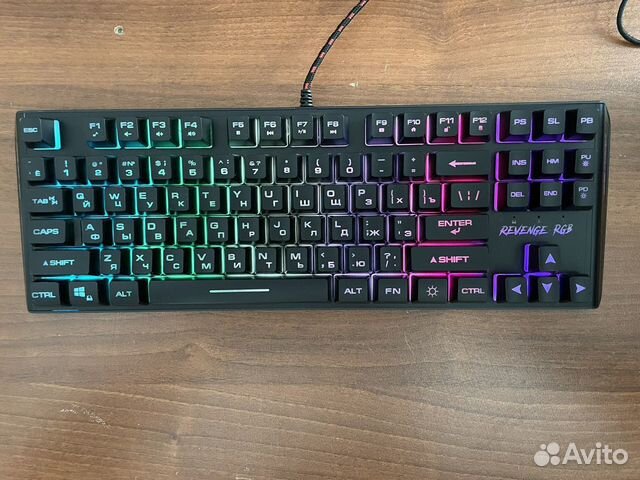 Игровая клавиатура dexp Revenge RGB купить в Омске | Электроника | Авито