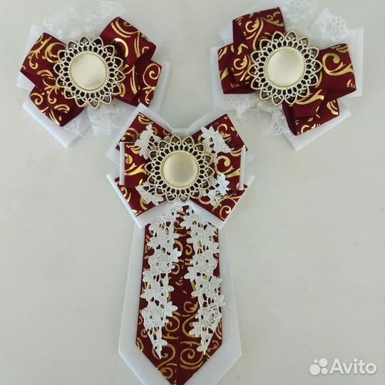 Школьные наборы бантики в наличиии на заказ