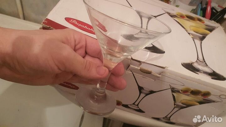 Бокалы коктейльные мартини