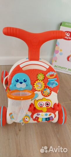 Толокар. Каталка + столик BabyGo 2в1