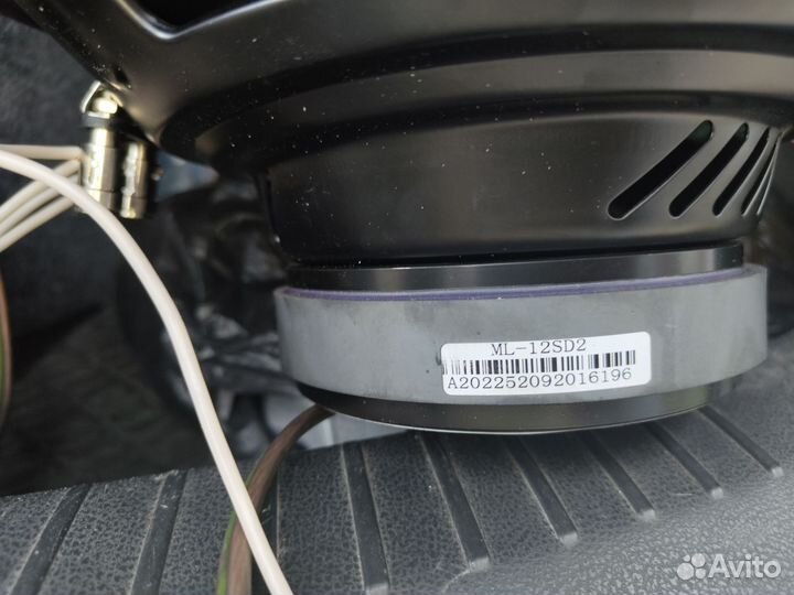 Сабвуфер 12 и усилитель