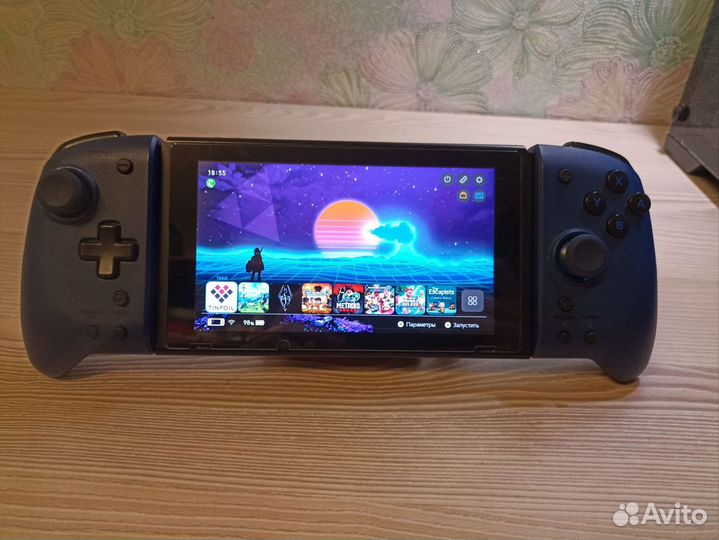 Nintendo switch прошитая + игры