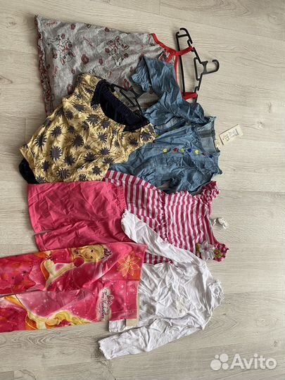 Одежда на девочку 2 3 года пакетом