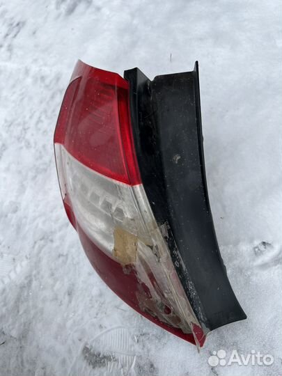 Задний фонарь в левое крыло citroen c4 b7