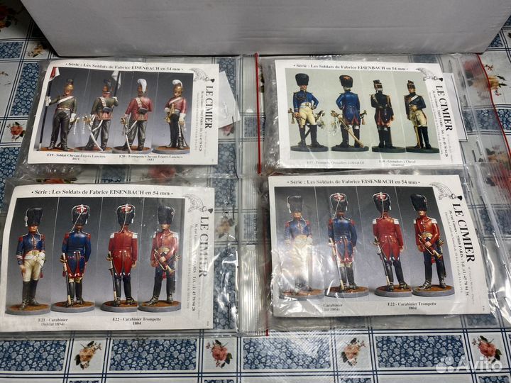 Фигуры 54 мм для сборки (наполеоновская эпоха )