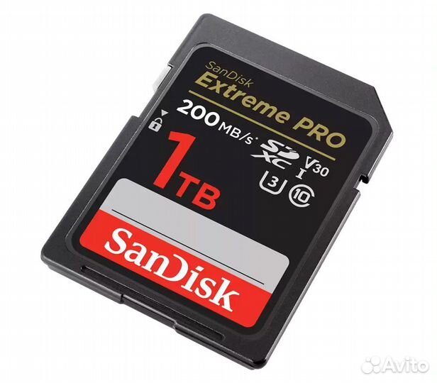 Карта памяти SanDisk sdxc 1TB Extreme Pro UHS-I V3