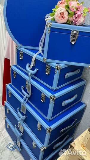 Прокат сундуков чемоданов для приданого невесты