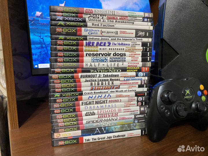 Xbox original softmode+ диски