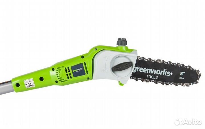 Сучкорез Greenworks G24PS20k2, 24v, 20 см АКБ 2