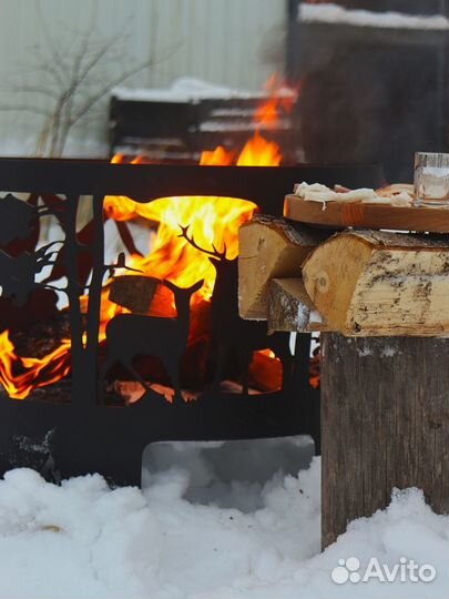 Чаша костровая круглая