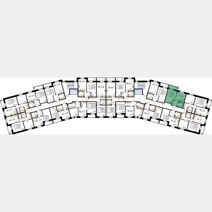 1-к. квартира, 36,2 м², 7/8 эт.