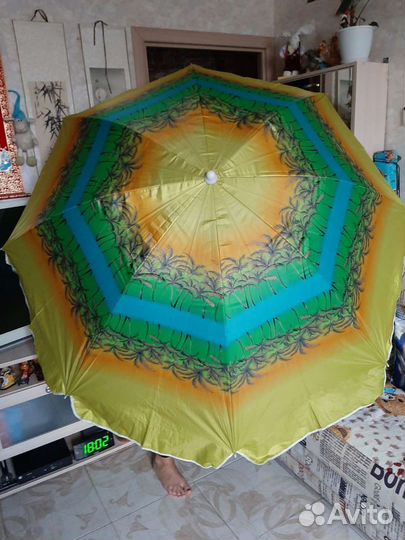 Зонт пляжный