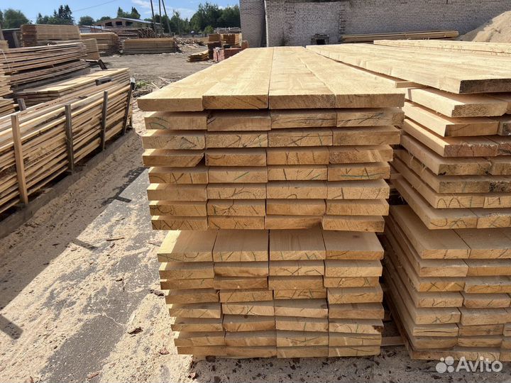 Доска обрезная 1 сорт 50х250 естественная влажност