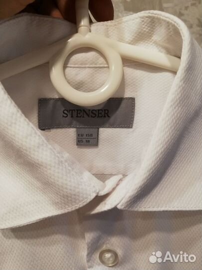 Рубашка школьная для мальчика 158