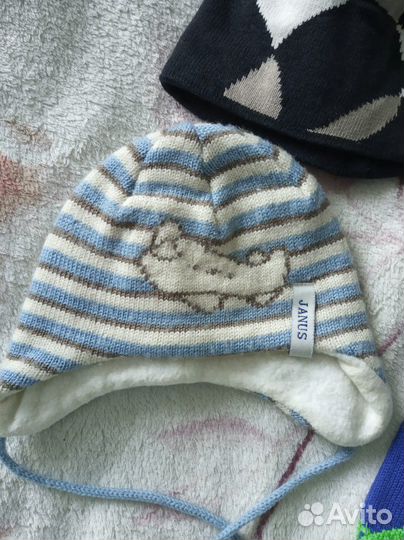 Шапки Lassie, Reima, Play Today, Beby Go, Janus