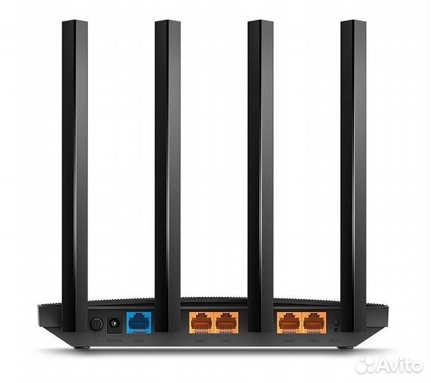 Wi-Fi роутер TP-Link Archer C6, черный