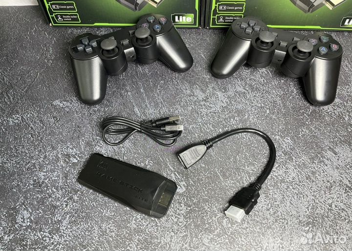 Игровая приставка game stick 64gb / 10к игр