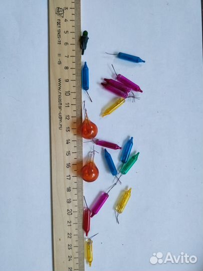 Лампочки для гирлянд времен позднего СССР