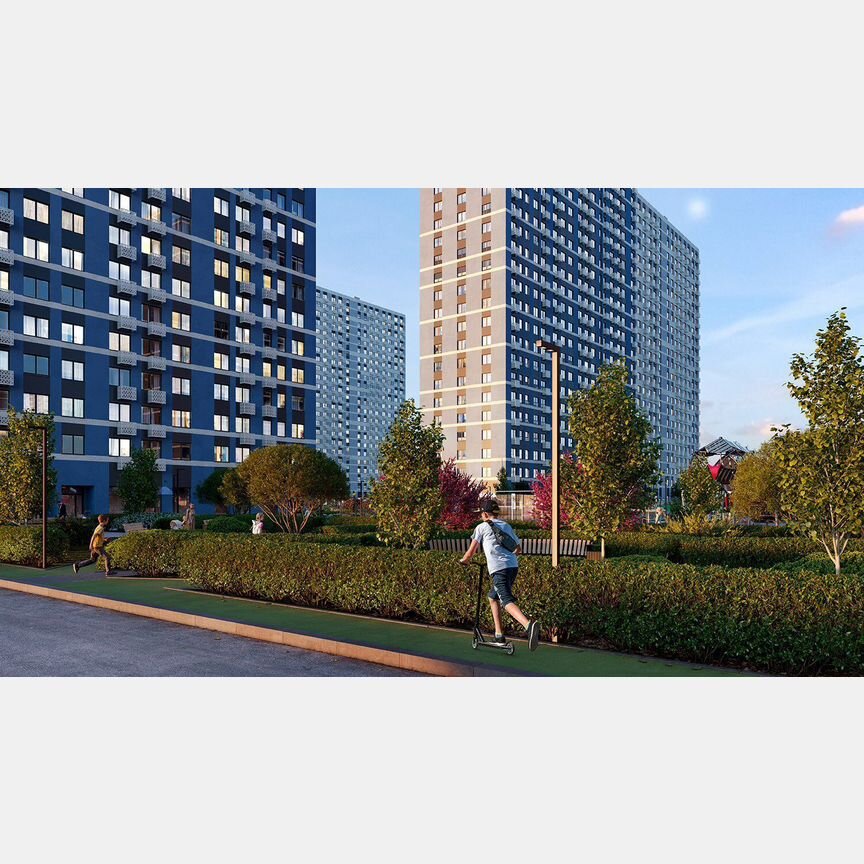 Квартира-студия, 22 м², 9/23 эт.