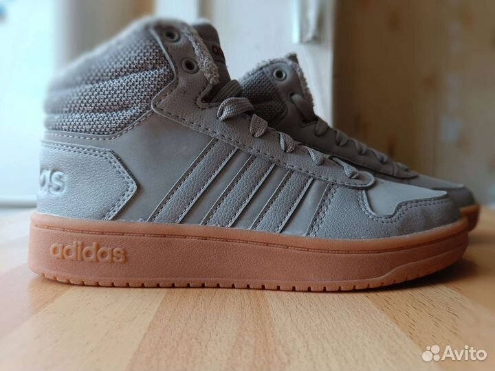 Высокие кроссовки детские Adidas hoops 2.0