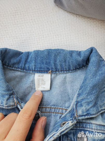 Куртка джинсовка H&M для девочки