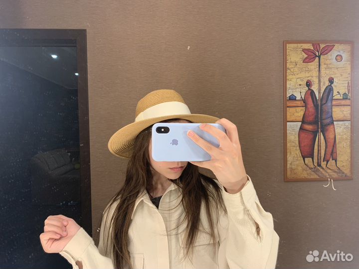 Шляпа женская пляжная, размер 54 (S)