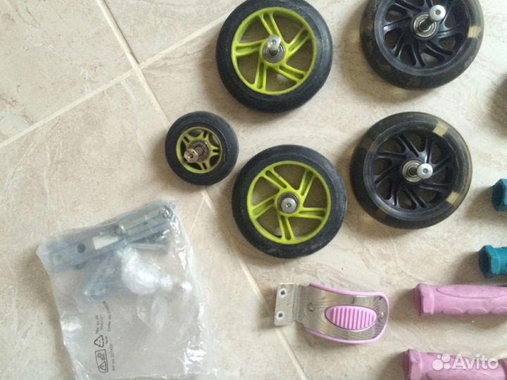 Запчасти для самоката колеса рукоятки тормоз