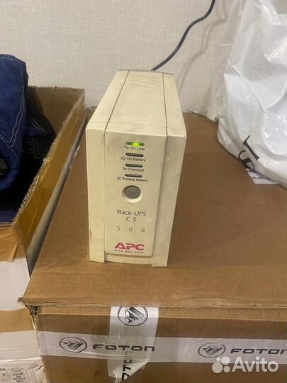 Ибп APC Back-UPS CS 500VA
