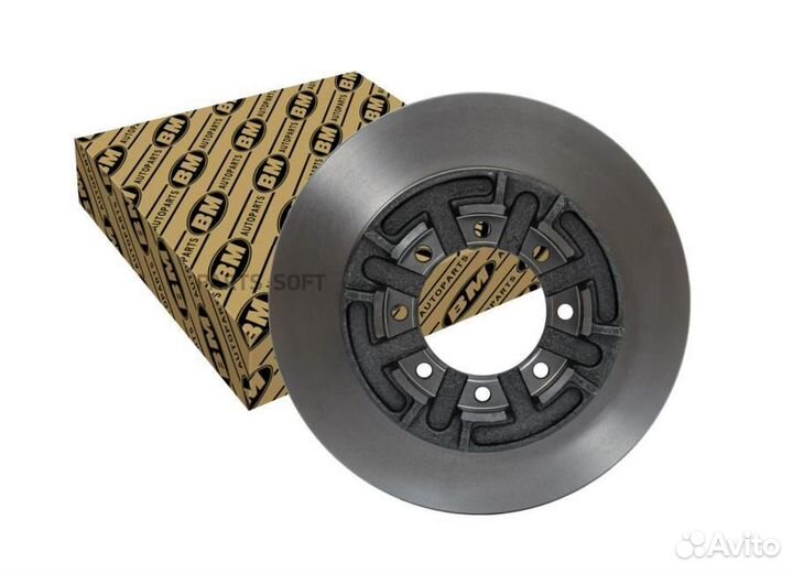 Диск тормозной задний daily II, III, IV BD5834