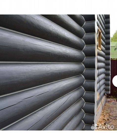 Шлифовка полировка сруба дома теплый шов