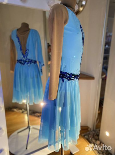 Платье для фигурного катания, рост 160-164