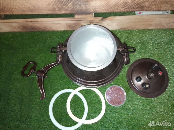 Афганский казан 10 литров + прокладка силиконовая