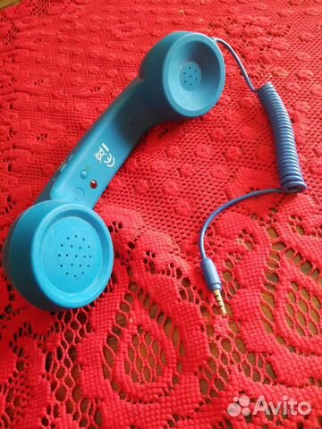 Ретро трубка для сотового телефона