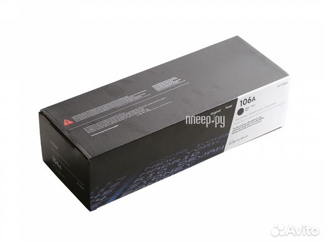 HP 106A W1106A Black для Laser 107a/107r/107w