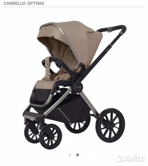 Коляска carrello 2 в 1 optima